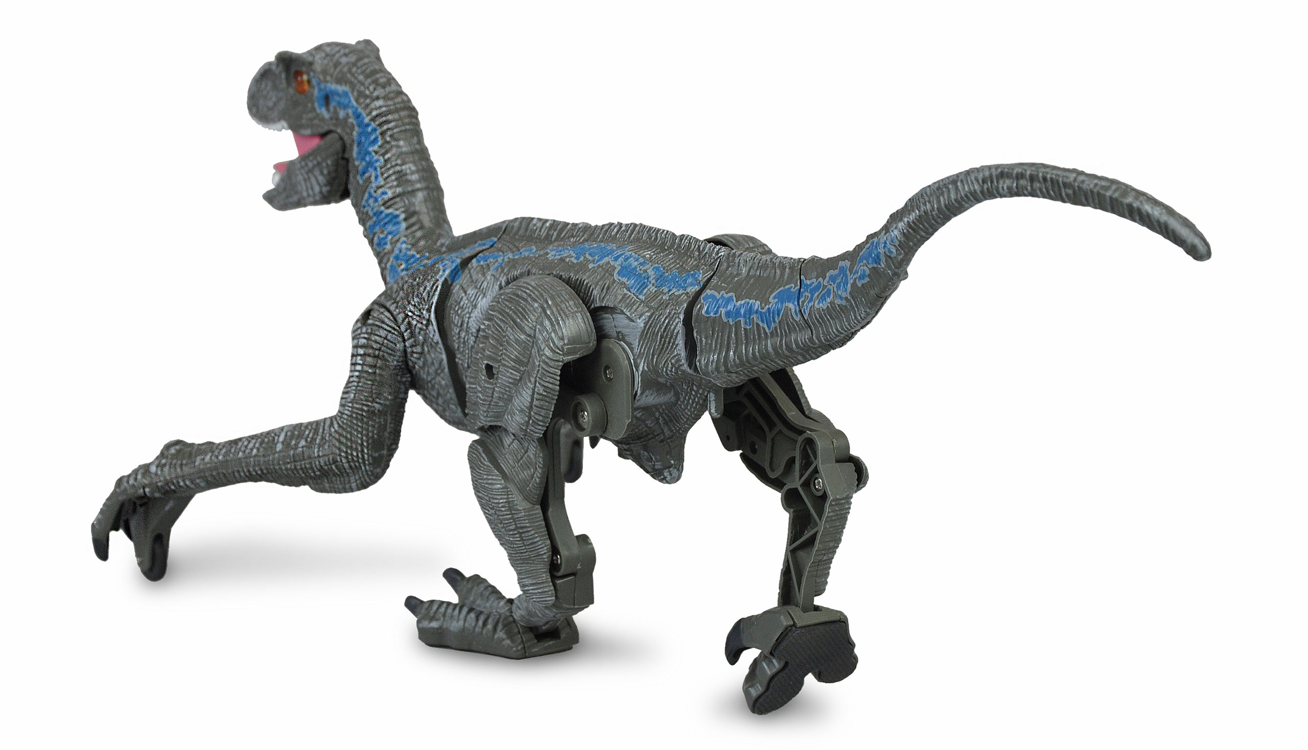 Amewi Velociraptor RC Dinosaurier 45cm, RTR grau 40009