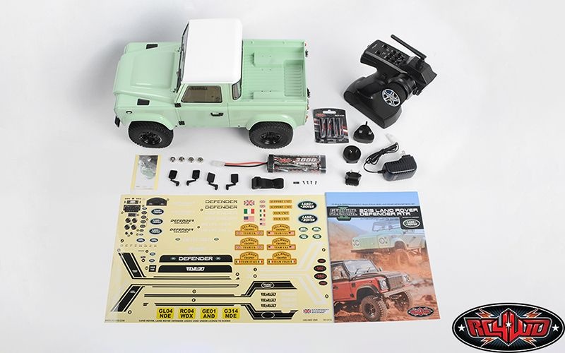 RC4WD Gelande II RTR W/ 2015 Land Rover Defender D90 Pick-Up Z-RTR0044