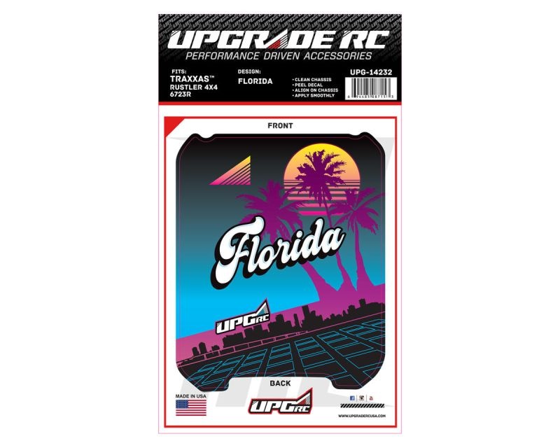 Upgrade RC Chassis Protector for Traxxas Rustler 4x4 (Florida)