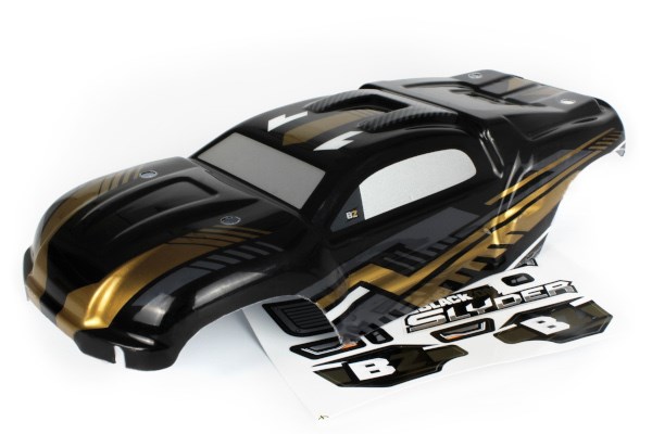 BLACKZON Slyder ST Karosserie (Schwarz/Gold) 540093