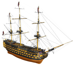 Billing Boats HMS Victory 1:75 Baukasten BB498
