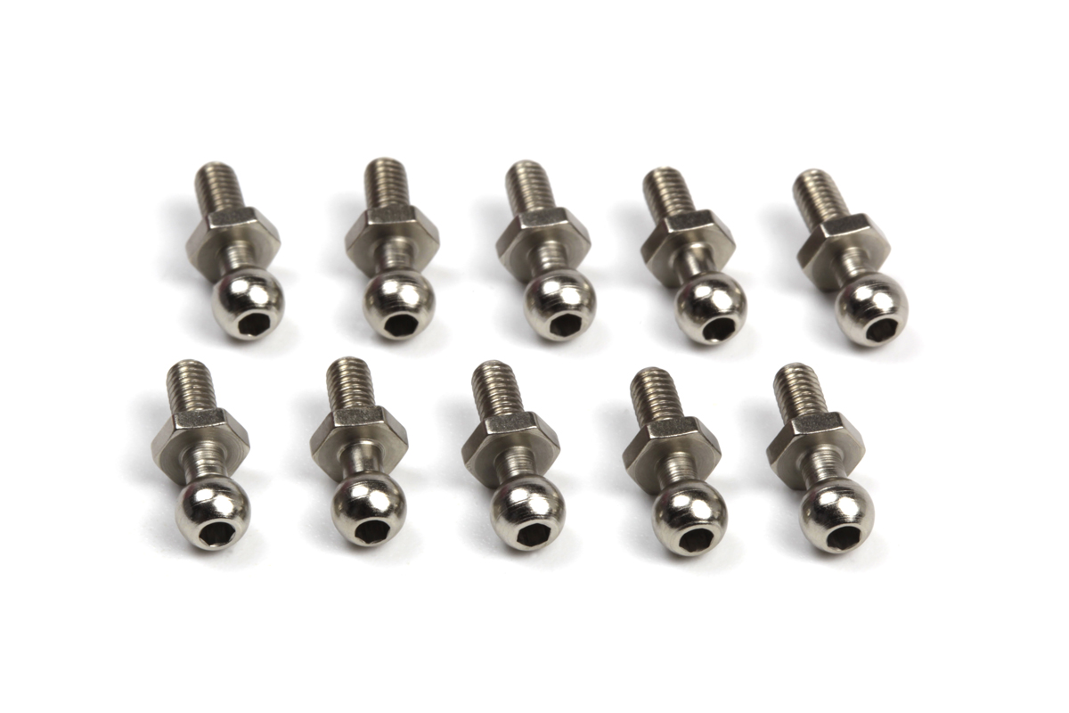HPI Kugelkopfschrauben 4.8x14mm (10St) 161026