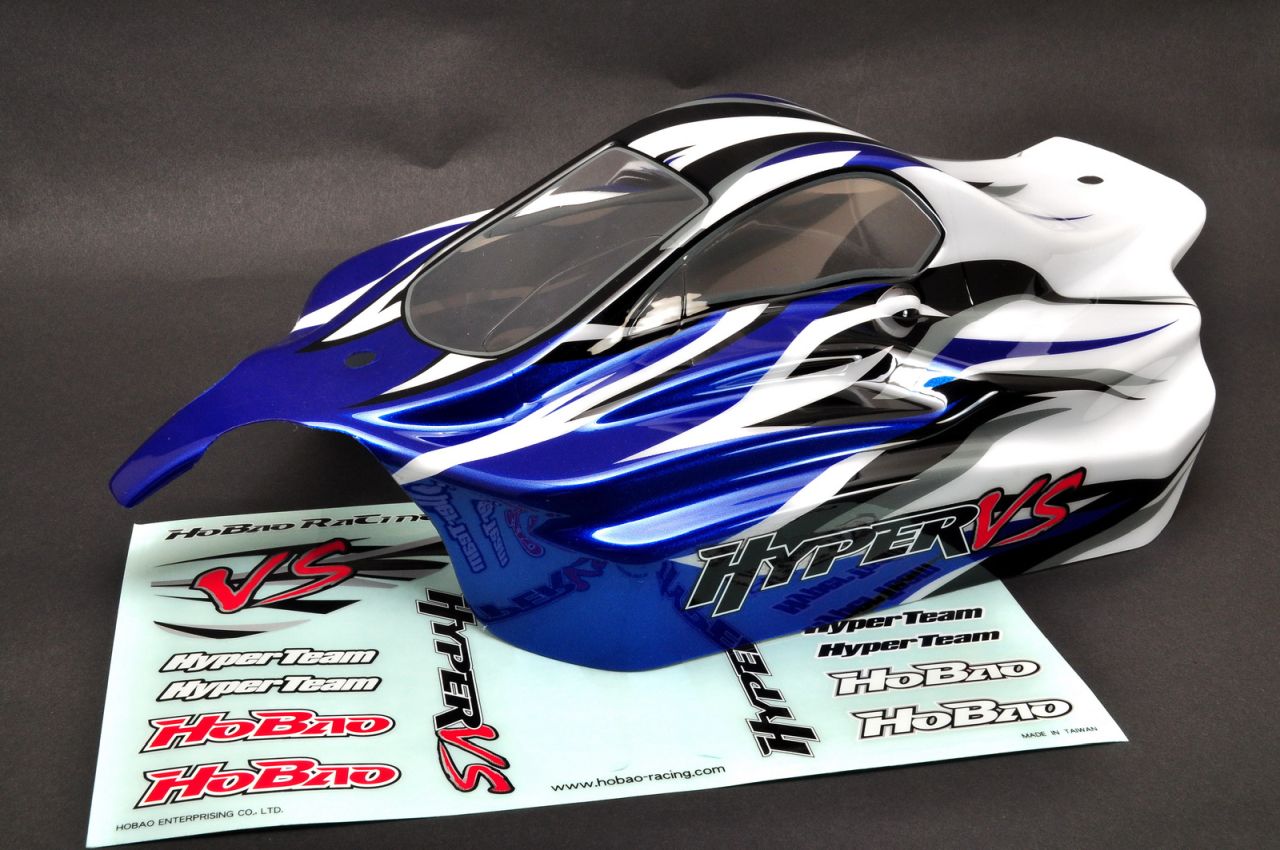 HoBao Karosserie lackiert blau/rot 85033BU