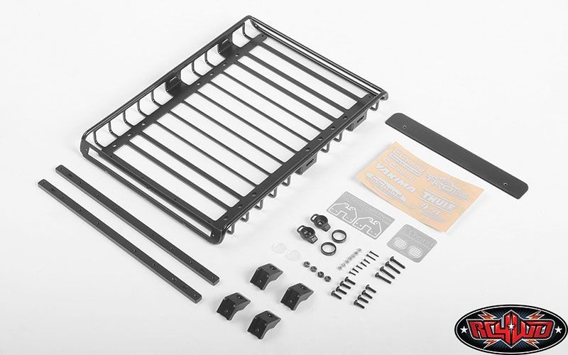 RC4WD Choice Roof Rack w/Roof Rack Rails and Rear Lights for 1985 VVV-C0770