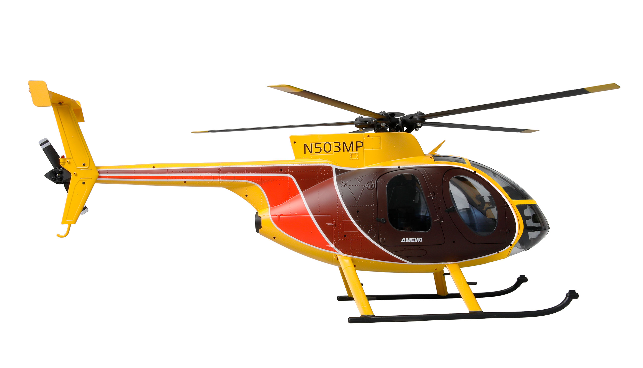 Amewi MD500 Pro GPS Helikopter Hawaii 9-Kanal 3D/6G RTF 25377