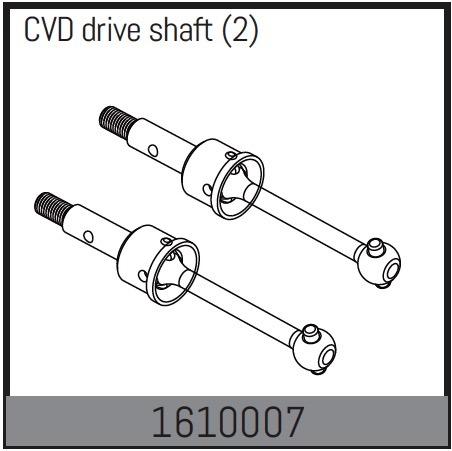 Absima CVD drive shaft (2 Pcs.) 1610007
