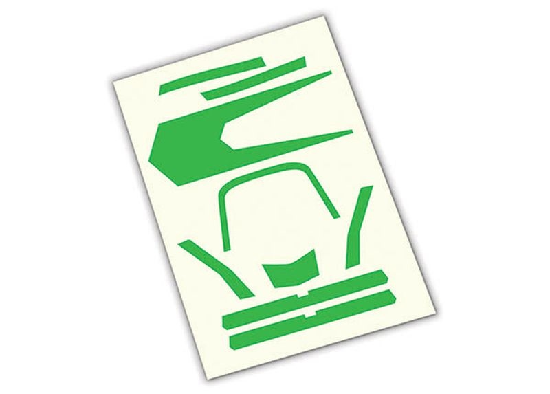 Traxxas Decals, High Visibility, grün 7983