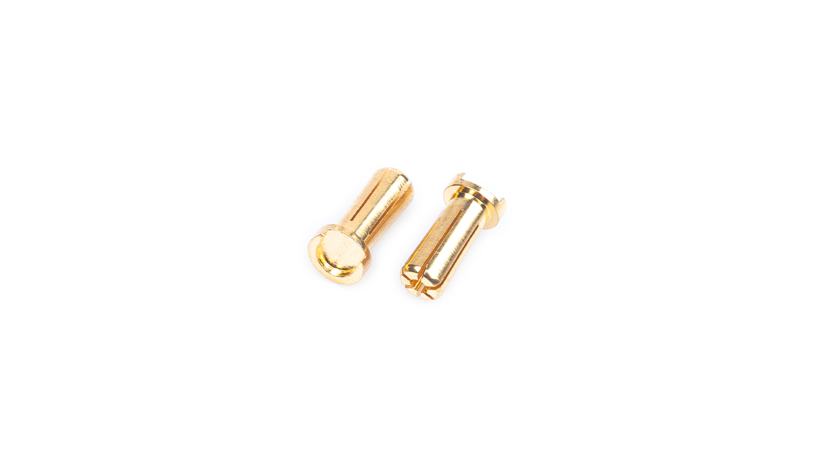 LRP WorksTeam 5mm Gold Steckverbinder 14mm lang (4 Stk.)