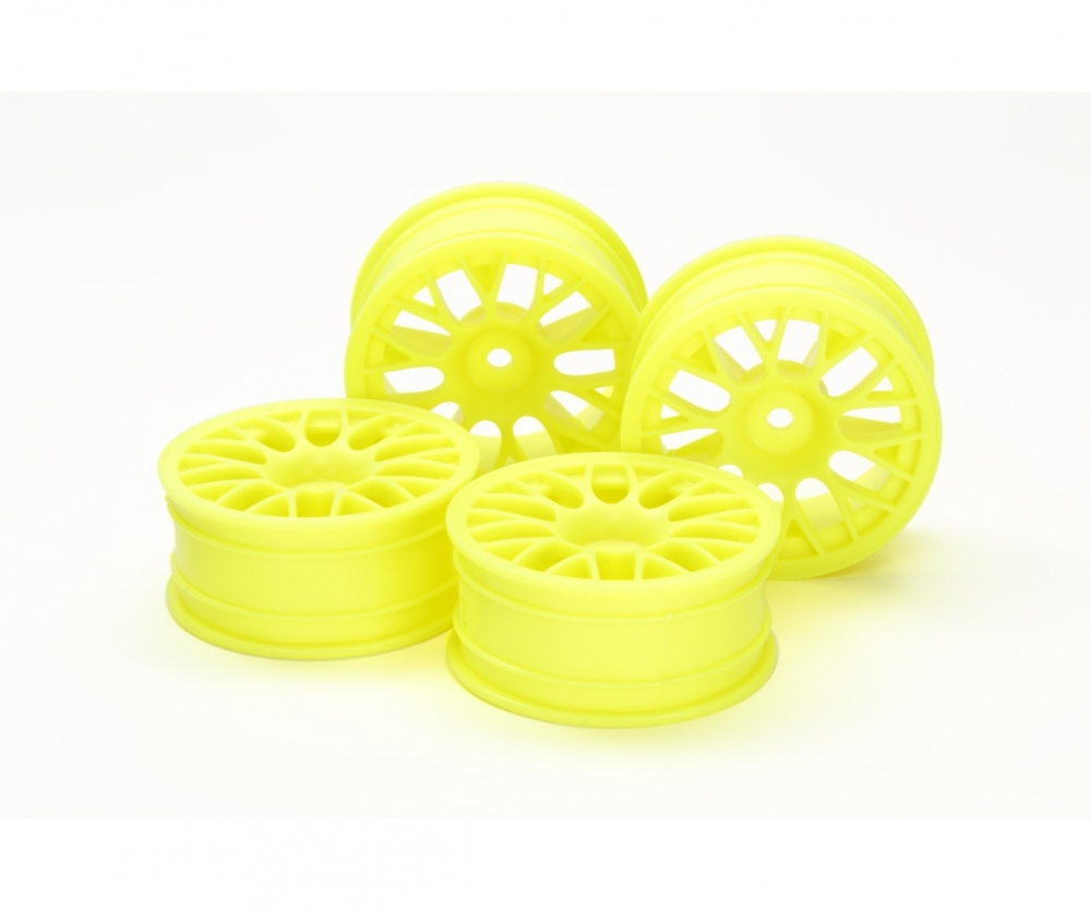 Tamiya 54850 1:10 Felgen (4) Y-Sp. Gelb 24mm +2 300054850
