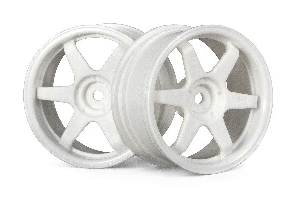 HPI TE37 Felge 26mm Weiss (3mm Offset) 3840