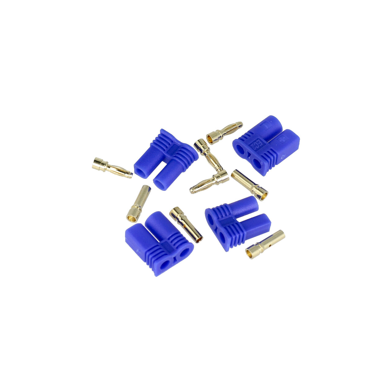 Robitronic EC2 Stecker und Buchse (2 Paare) RA60136