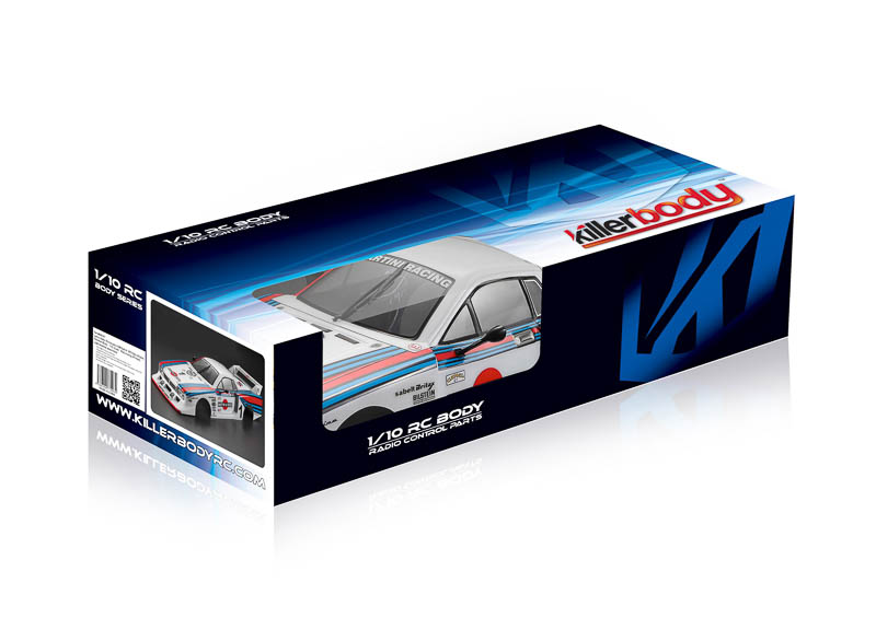 KB48391 Lancia Beta Montecarlo Rally-racing Karosserie 195mm RTU