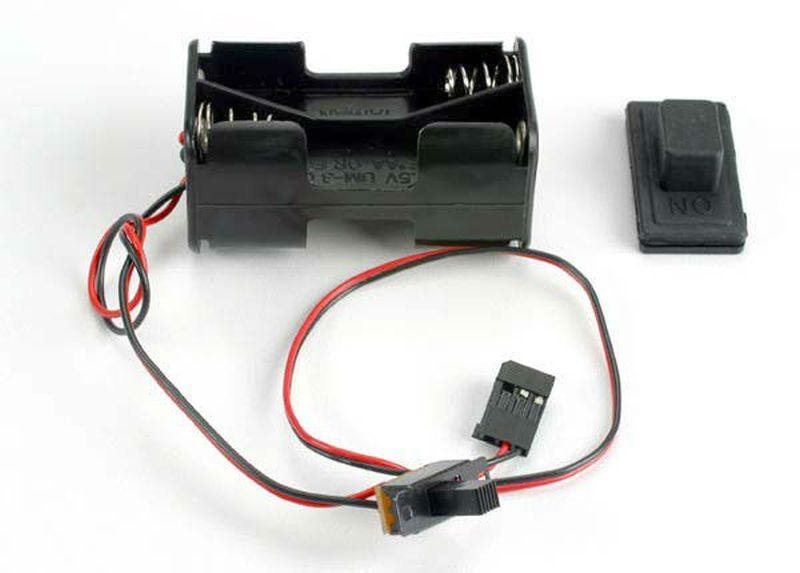 Traxxas BATT HOLDER/SWITCH/COVER 1523
