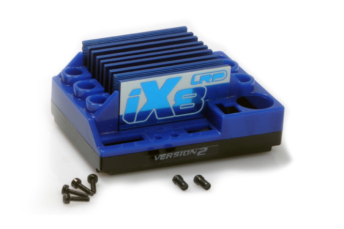 LRP iX8 V2 Case Set, Plastic Housing / Aluminium Heatsink 500150