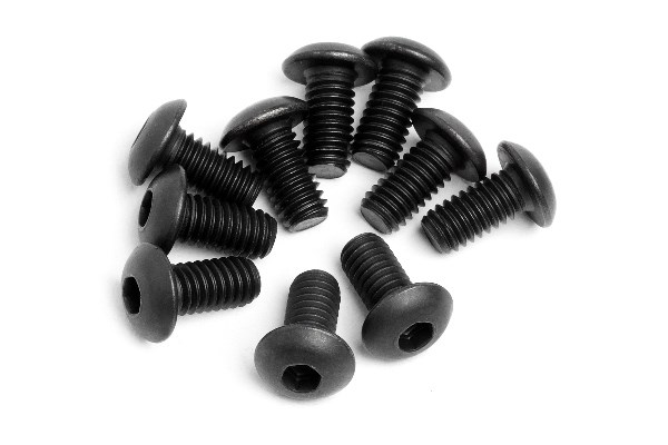 HPI Flachkopfschraube M4X8mm (Innensechsk./10St) 94553