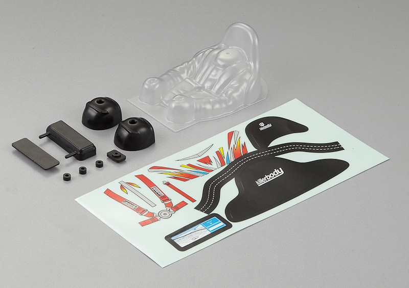 KB48245 Fahrerfigur Lexan mit Helm im Sitz
