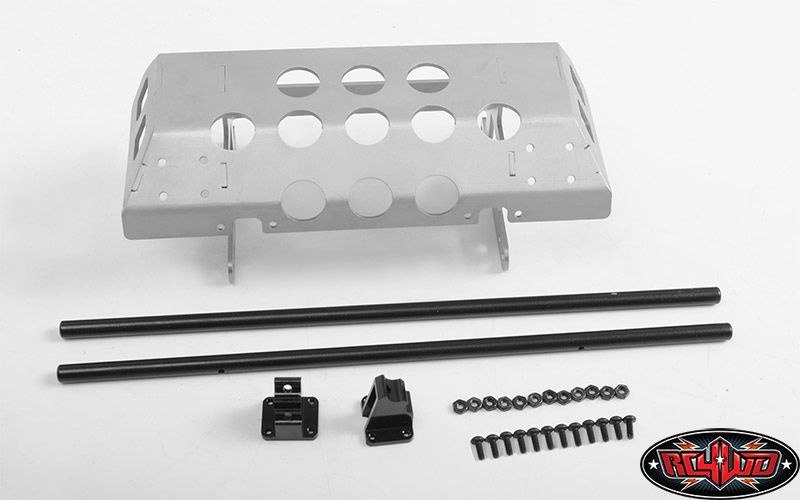 RC4WD Tarka Steel Tube Bumper with Skid Plate VVV-C0984