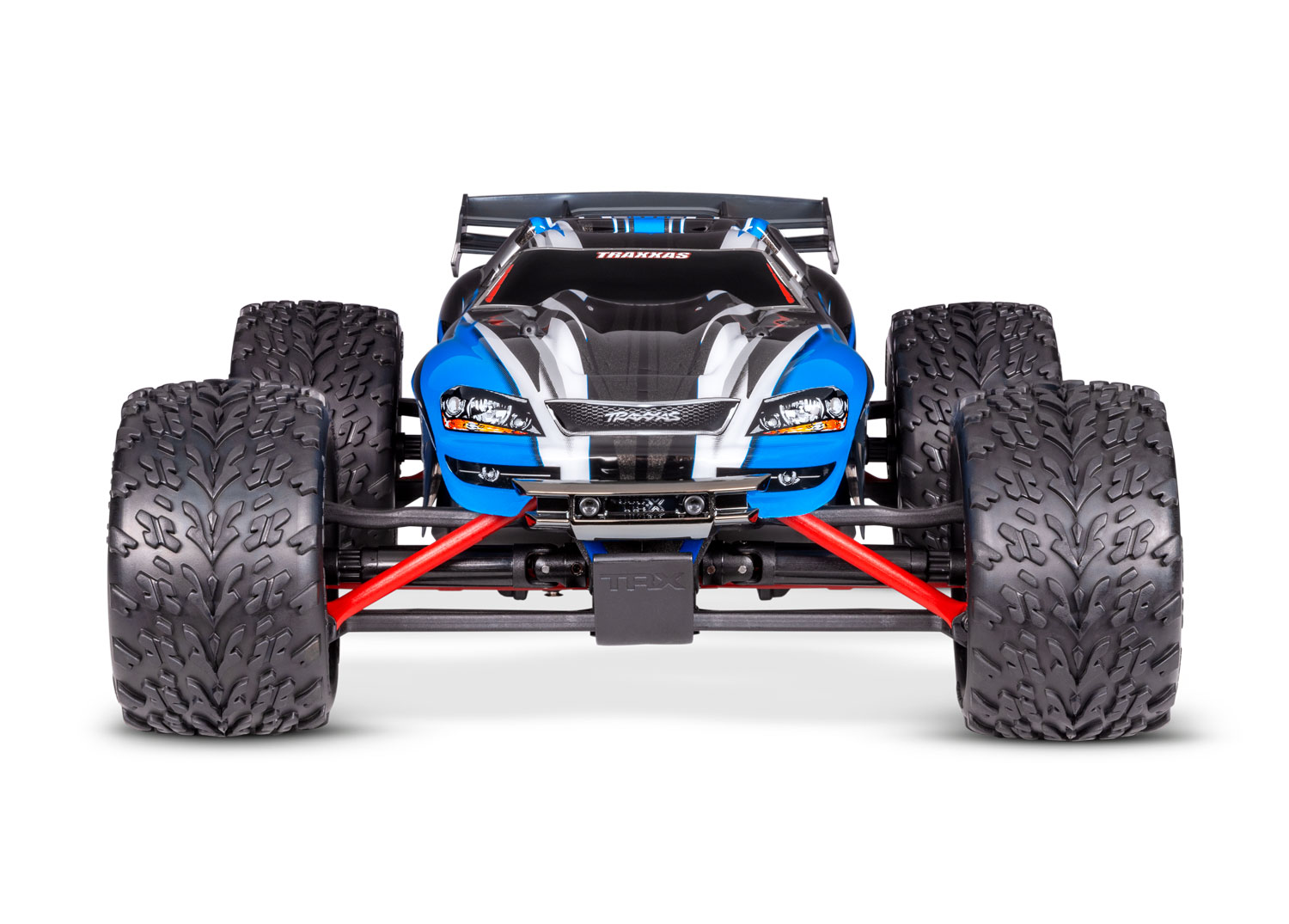 Traxxas E-Revo 4x4 Blau RTR 1/16 Brushed +Akku & USB-C Lader 71054-8 - Abbildung 3