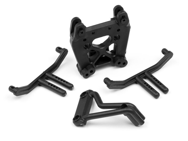 HPI Dämpferbrücke/Karo-Halter/Überrollbügel (SAVAGE XS) 105312