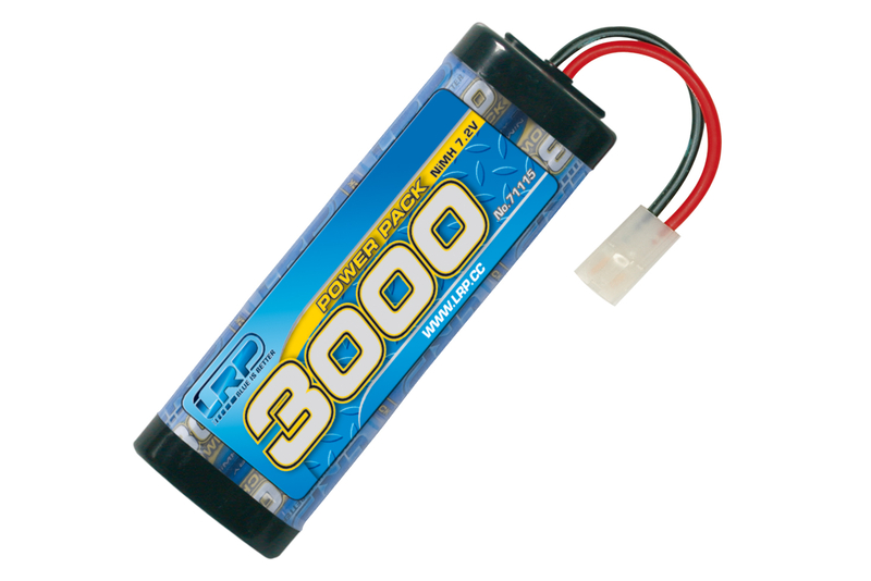 LRP Power Pack 3000 7.2V 6-Zellen Tamiya / JST Stecker NiMH Stickpack