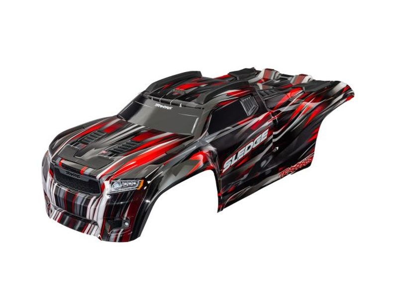 Traxxas Karo Sledge komplett rot  9511-RED