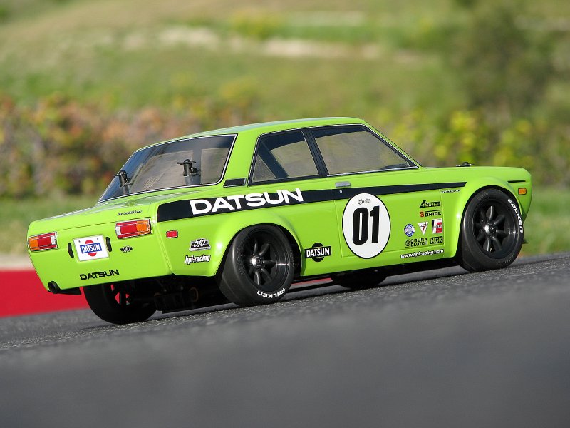 HPI Datsun 510 Karosserie (Wb225mm/V0, H3mm) 7209