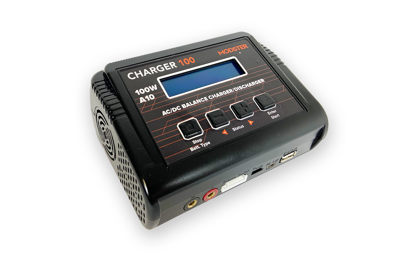 Modster Ladegerät AC/DC 100 Charger Lipo 1-6S 10A 100W MD10075