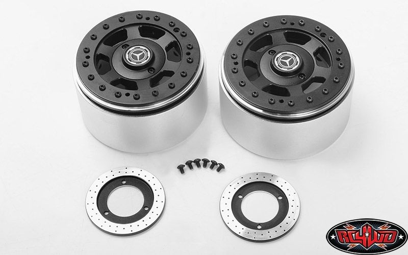 RC4WD TNK 2.2, Beadlock Wheels w/ Brake Discs (2x) VVV-C0989