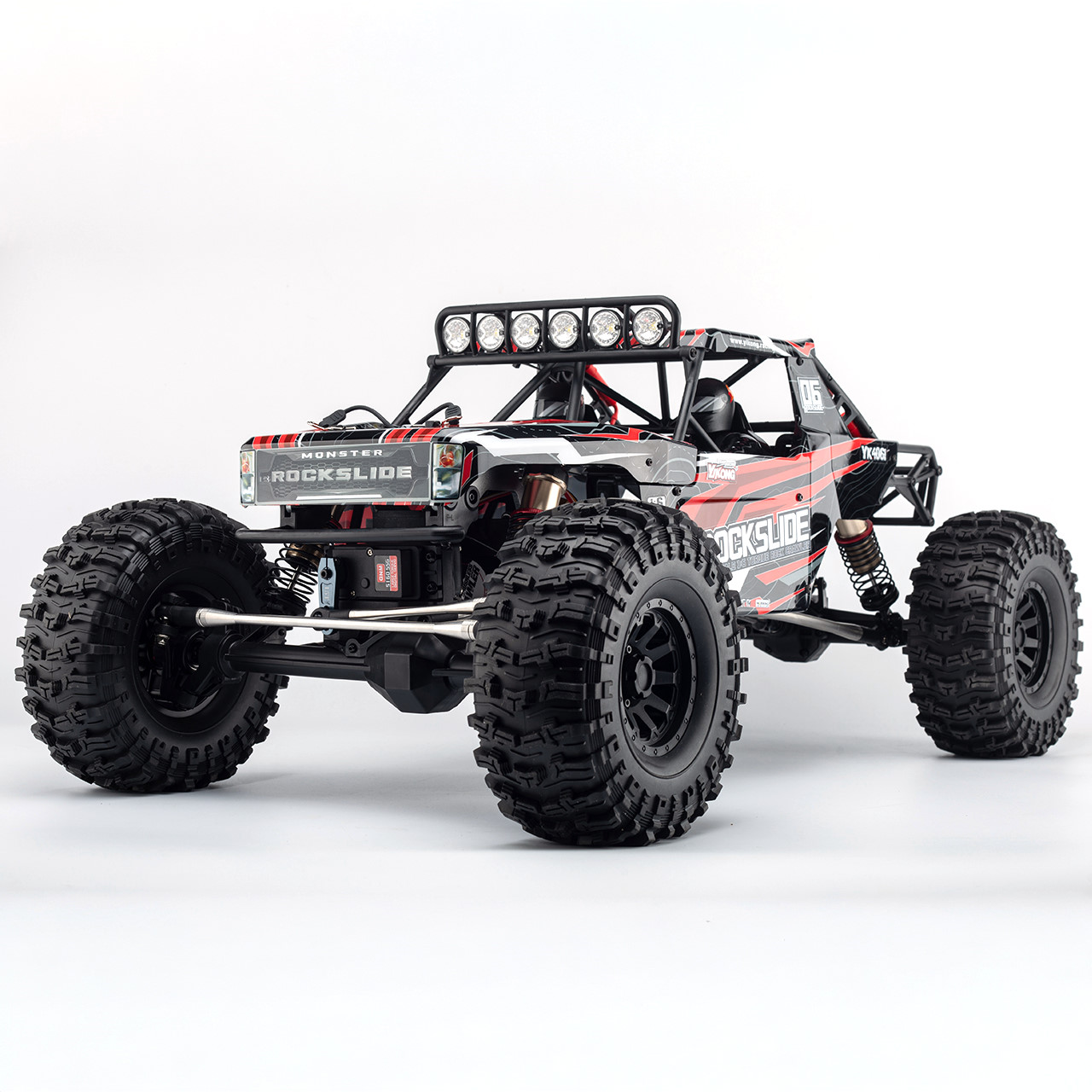 Yikong Rock Crawler Rock Slide 1/6 4WD Rot YK4061B - Abbildung 2