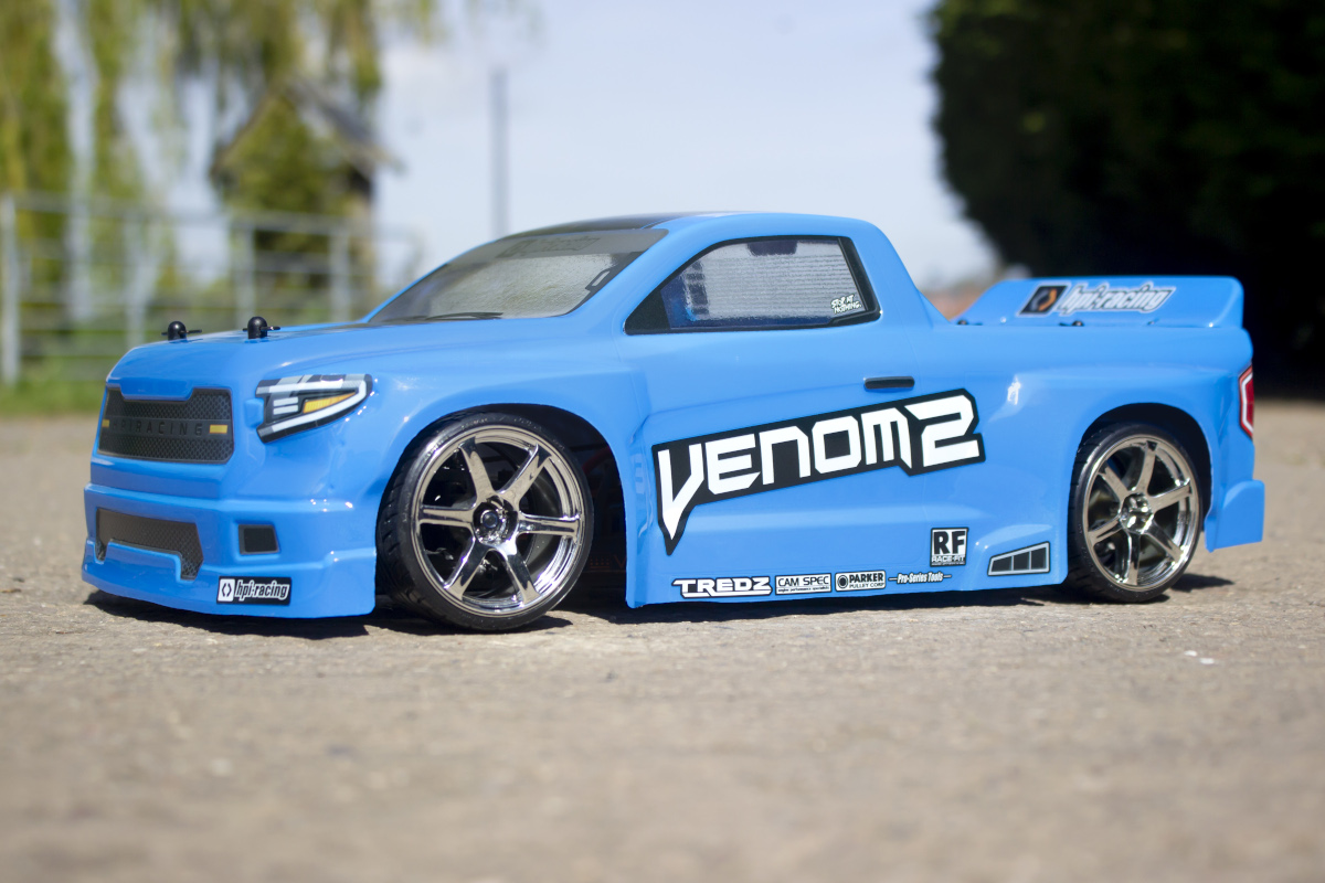 HPI VENOM 2 T-10 Karosserie klar (200mm/WB255mm) HP160444