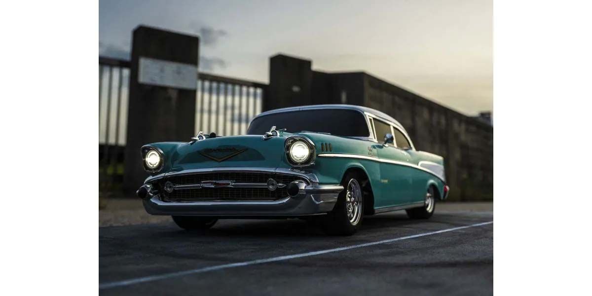 Kyosho FAZER MK2 (L) Chevy Bel Air Coupe 1957 Turquoise 1:10 Readyset 34433 - Abbildung 9