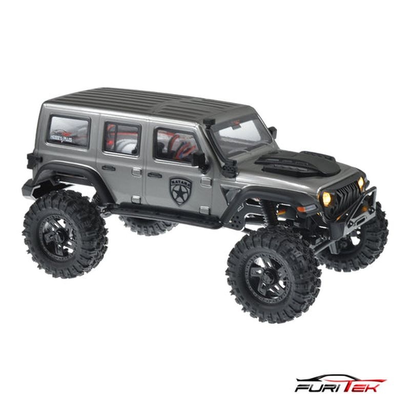 FURITEK FX118 FURY Katana RTR grau Brushless 1/18 RC Crawler FUR-2529