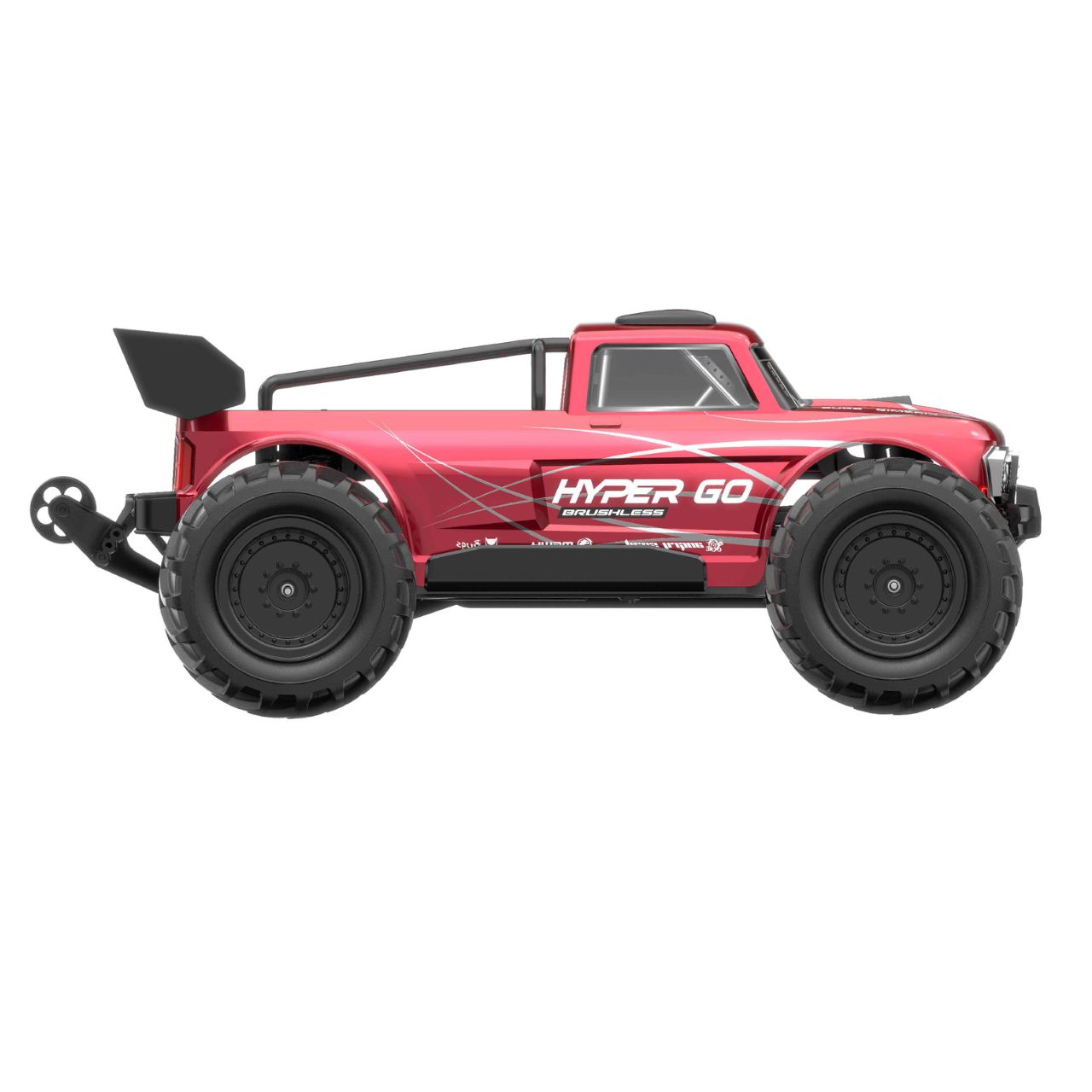MJX Hyper GO Truck 1/10 Brushless 4WD RTR Rot 10210R - Abbildung 3