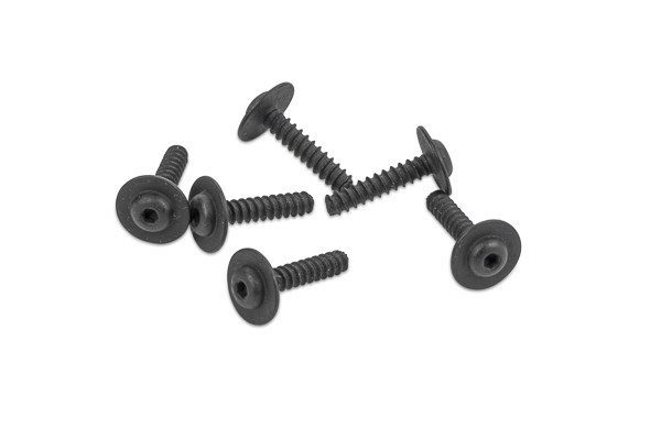 HPI TP. Flanged Screw M2.6x12mm (Hex Socket/6pcs) 160316