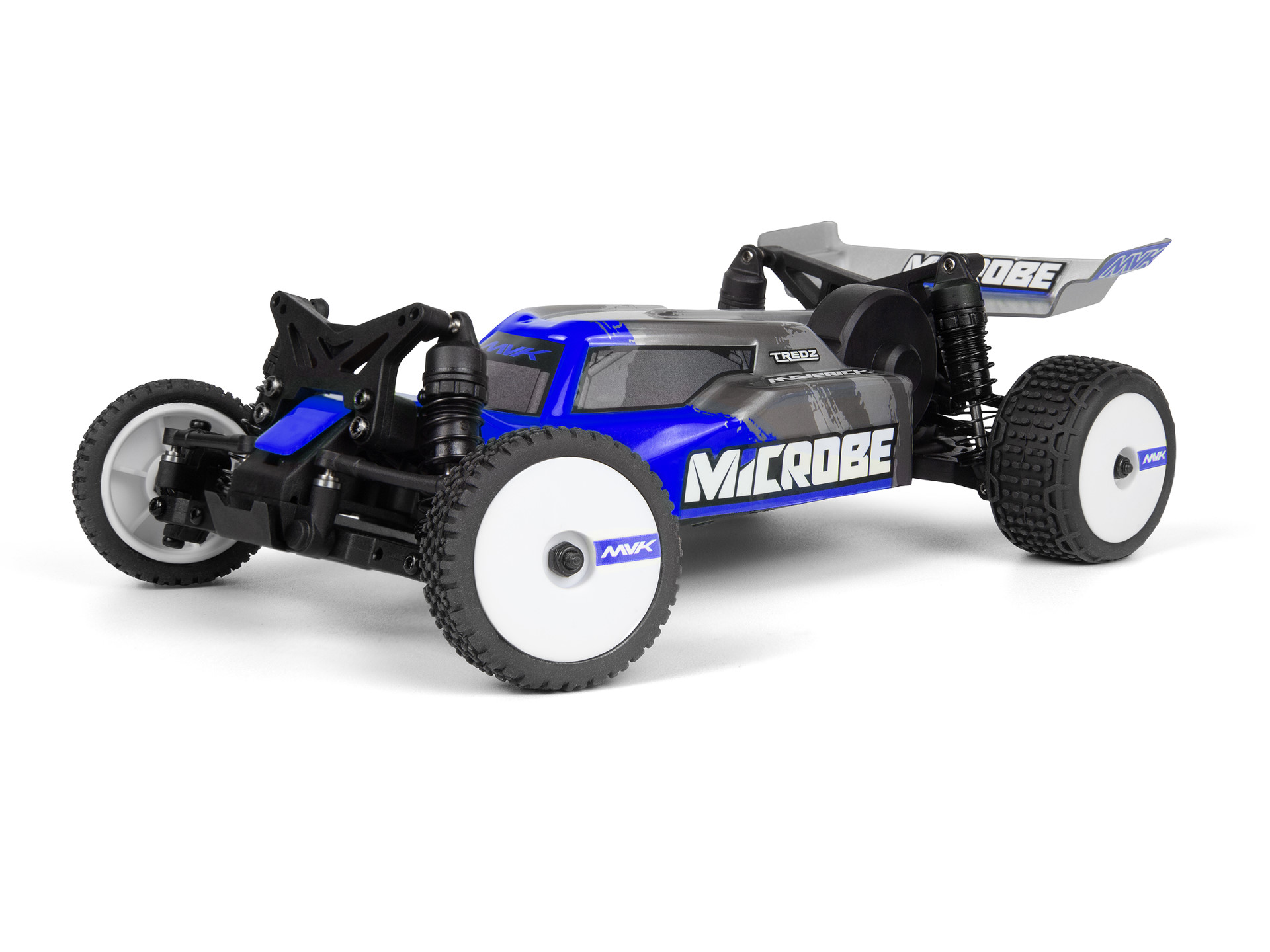 Maverick Microbe 1/24 4WD Mini Elektro Buggy Blau 150800 - Abbildung 1