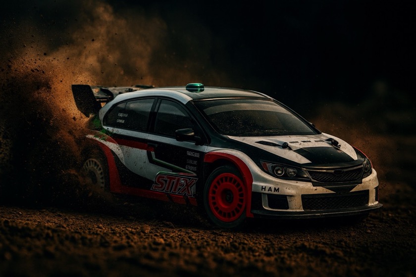 Absima 1:10 EP Rally Car "STi-X" brushed 4WD RTR 12233 - Abbildung 4