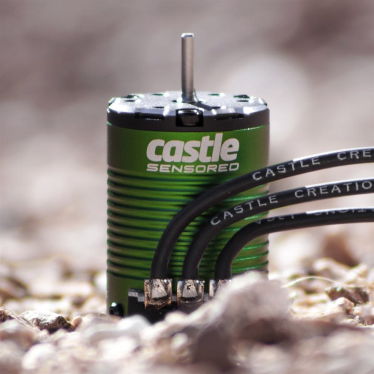 Castle Sidewinder 3 Combo ESC 12V 1/10 & 1406-5700KV Sensored Motor 010-0115-06