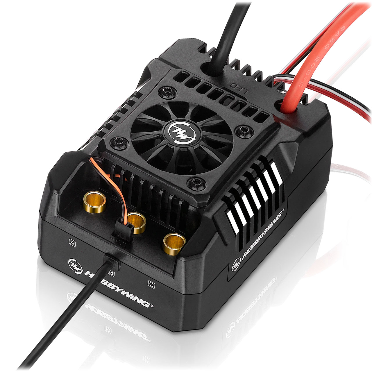 Hobbywing Ezrun MAX4-HV Regler Sensorless 300 Amp, 6-12s LiPo, BEC 10A 30104002