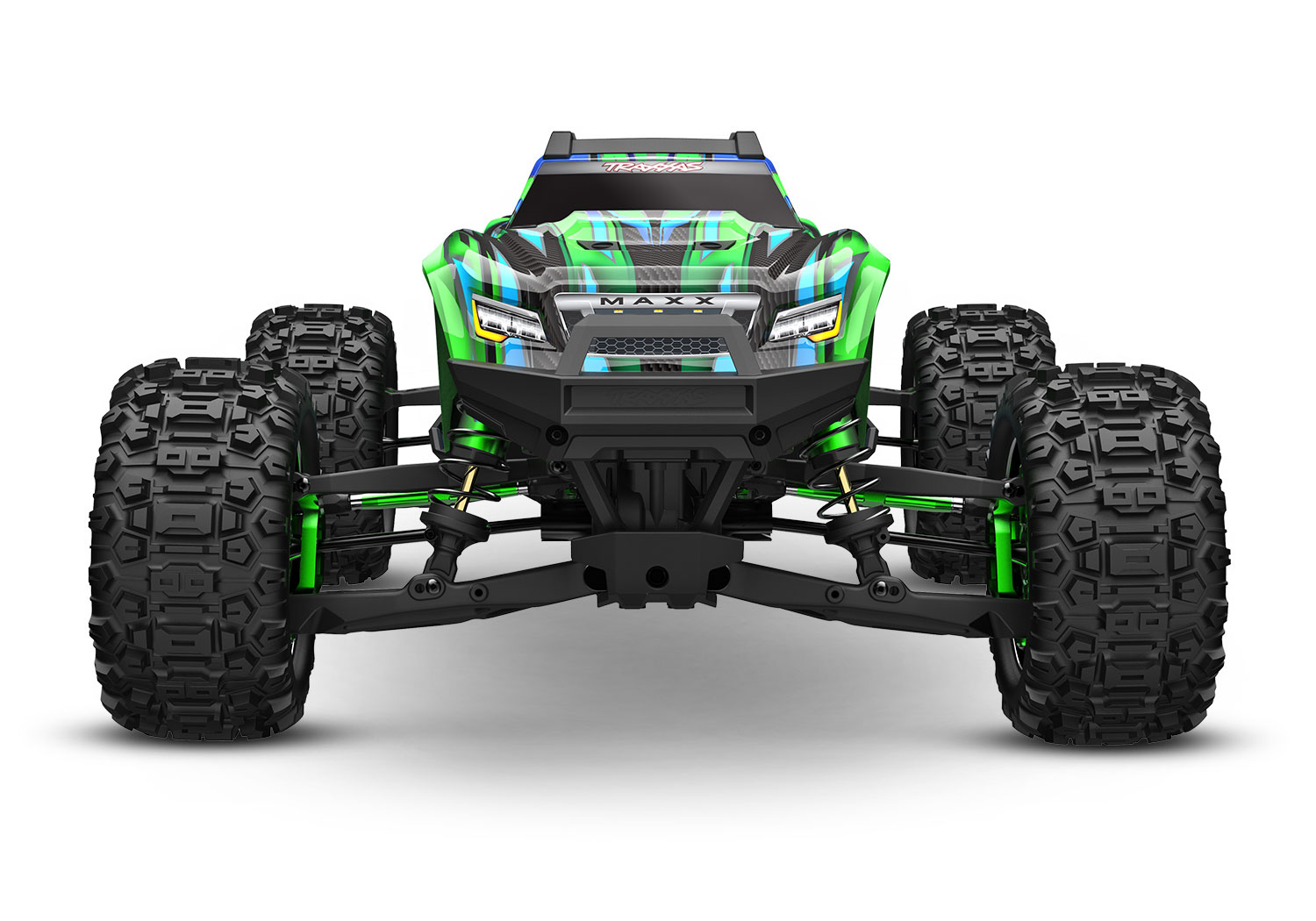 Traxxas MAXX Ultimate 4x4 grün 1/10 Monstertruck RTR Brushless, ohne Akku/Lader 89087-4 - Abbildung 2
