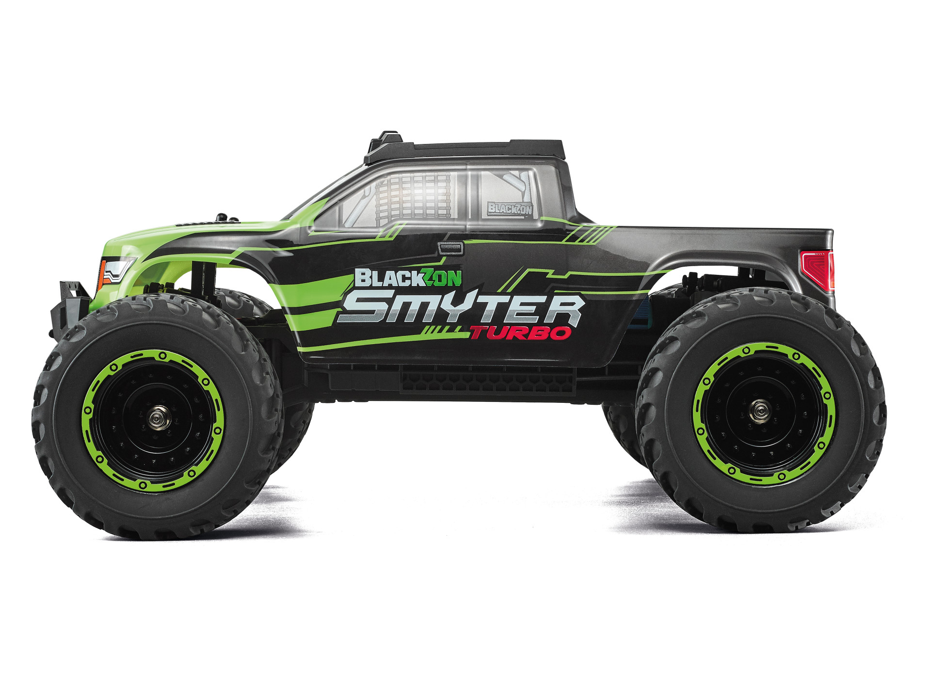 BLACKZON Smyter MT Turbo 1/12 4WD 3S Brushless Monster Truck Grün 540230 - Abbildung 2