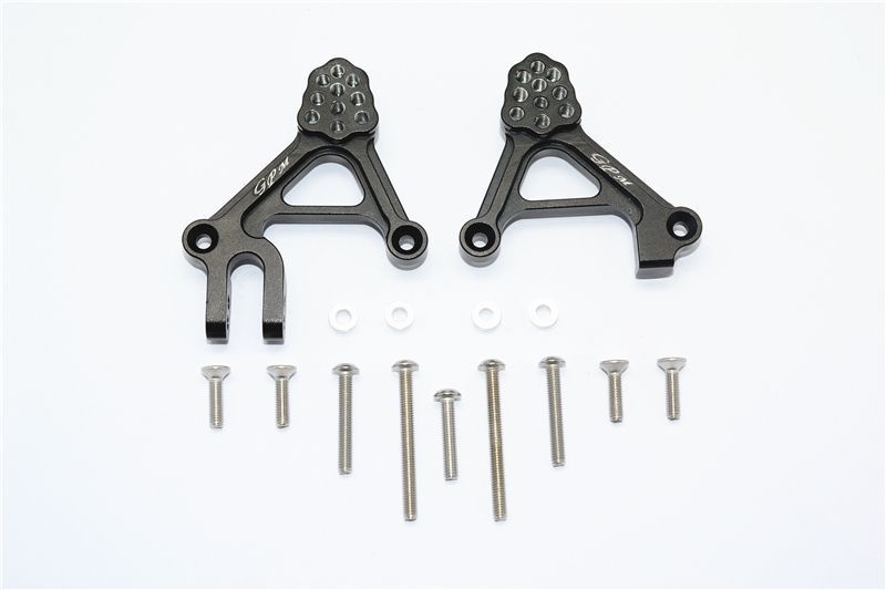 GPM Alu Dämpfersteher vorn schwarz Traxxas Traxxas4 & 6