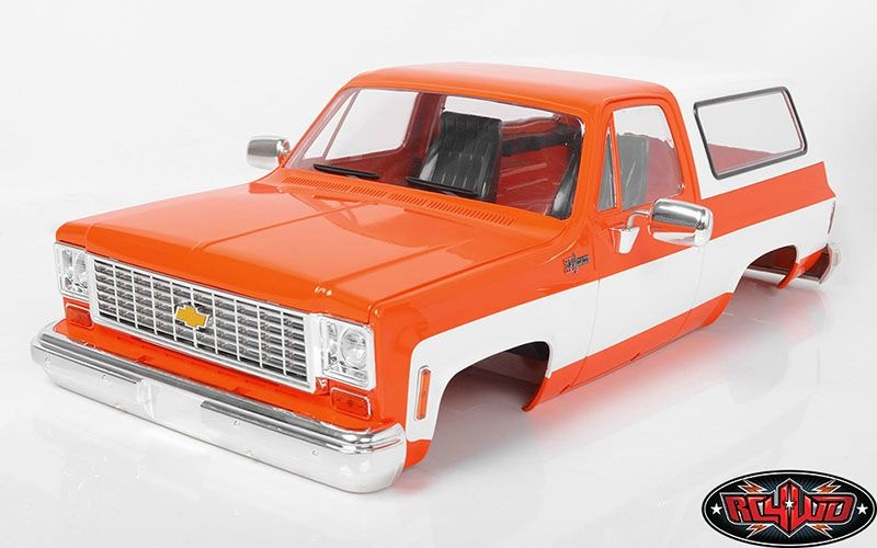 RC4WD Chevrolet Blazer Hard Body Complete Set (Orange) Z-B0146