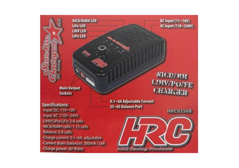 HRC Star-Lite Charger V2.0 Ladegerät 12/230V 60W 6A HRC9356B