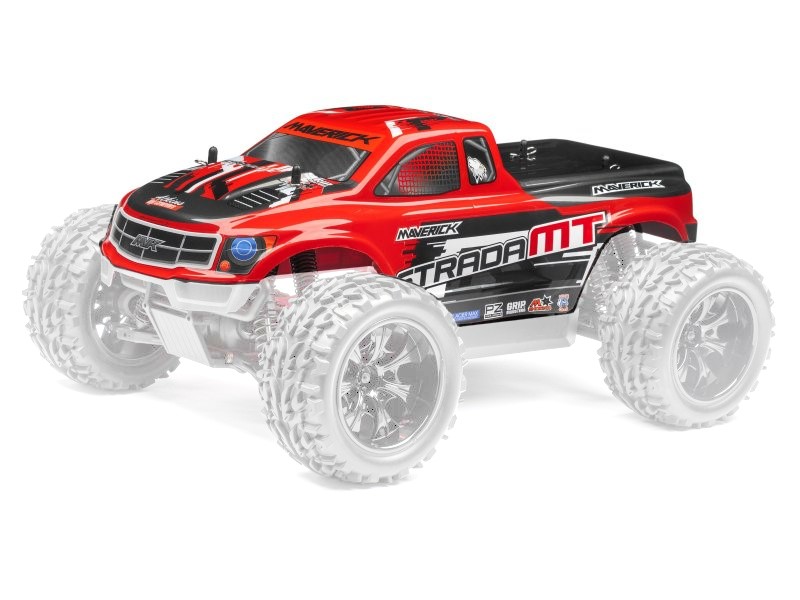 Maverick Monster Truck Karosserie rot lackiert (MT) MV22744