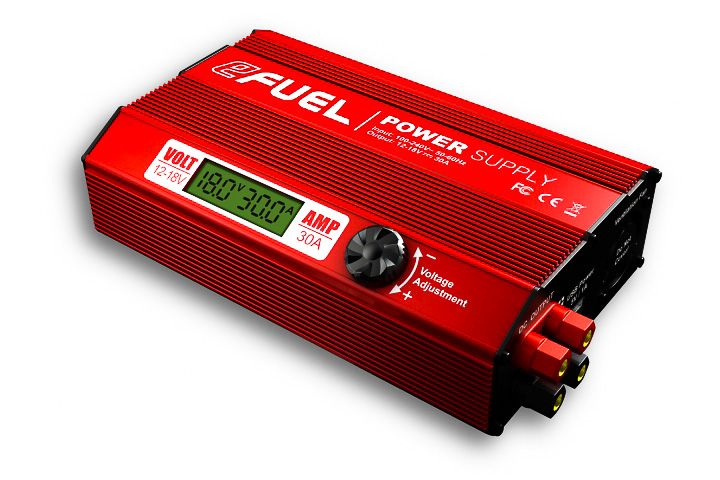 SkyRC eFuel 30A 12-18 Volt Netzteil mit LCD Anzeige SK-200013
