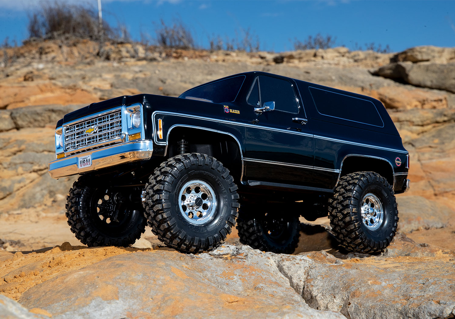 Traxxas TRX-4 Chevy Blazer 4x4 Schwarz Crawler 1/10 4WD Clipless 82276-4 - Abbildung 9