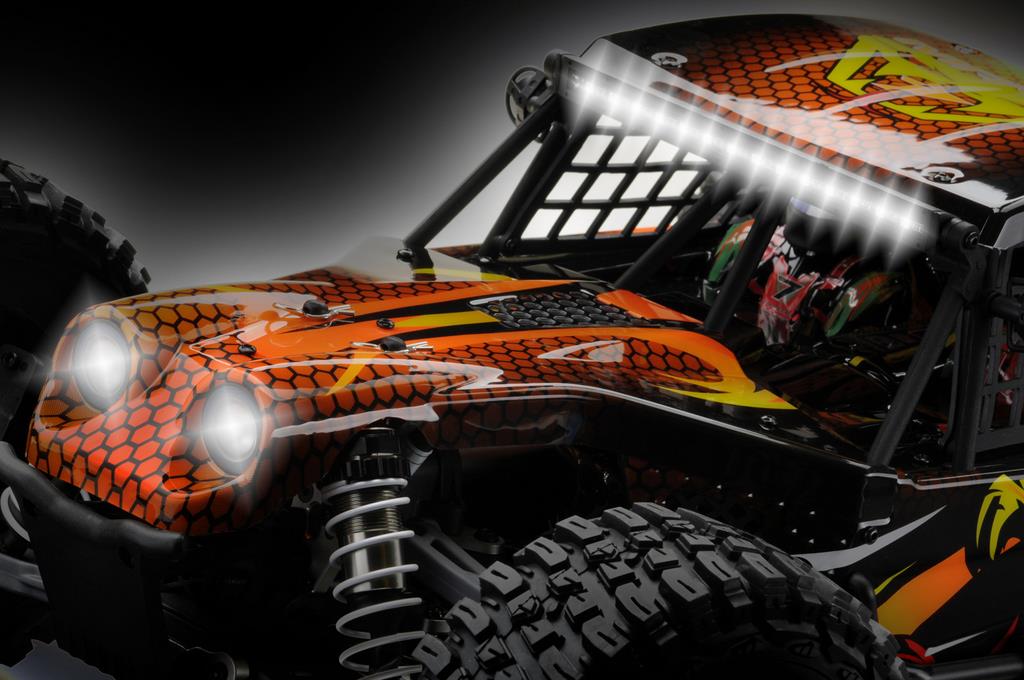 Absima Elektro RC Rock Racer MAMBA 7 Orange 6S BL RTR 17002 - Abbildung 8