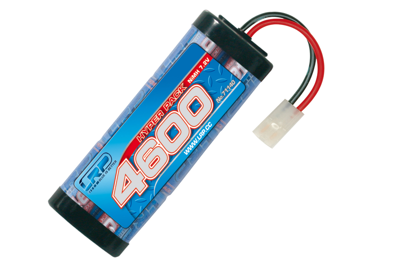 LRP Hyper Pack 4600 7.2V 6-Zellen Tamiya / JST Stecker NiMH Stickpack