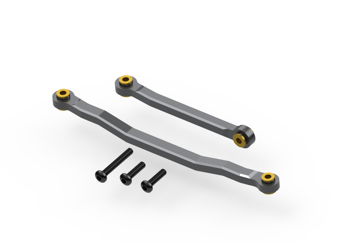HPI Aluminum Lenkgestänge (Gunmetal) 161157 - Abbildung 1