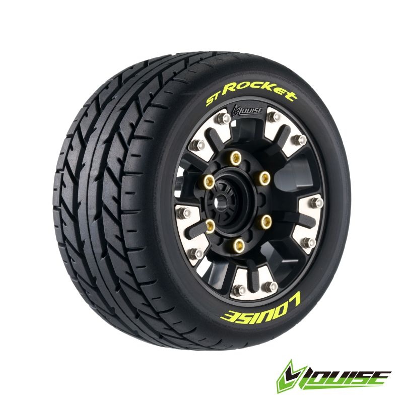 Louise ST-Rocket auf Felge schwarz 12mm Removable Hex (0&1/2) (2) L-T3387SM